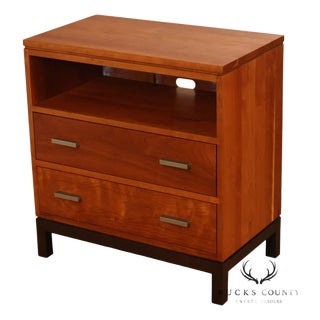 Stickley Metropolitan Collection Cherry Door Chest For Sale