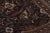 Textile Antique 18th Century Persian Doroksh Rug in Brown With Floral Design - Rug & Kilim For Sale - Image 7 of 11