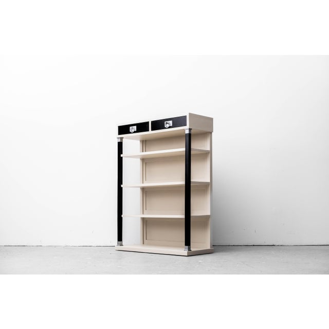 Black Art Nouveau Shelf with Drawers, Vienna, Austria, 1900s For Sale - Image 8 of 18