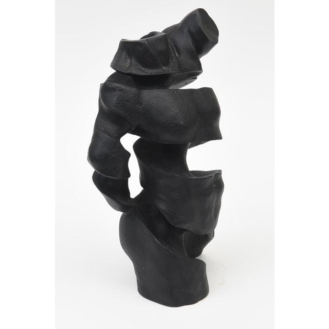 Modern Surrealist Unraveling Fragmented Male Torso Resin Sculpture by Tms, 2005 For Sale - Image 3 of 10
