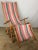 Ergelax Mid-Century Folding Canvas Lounge Chair For Sale - Image 11 of 11