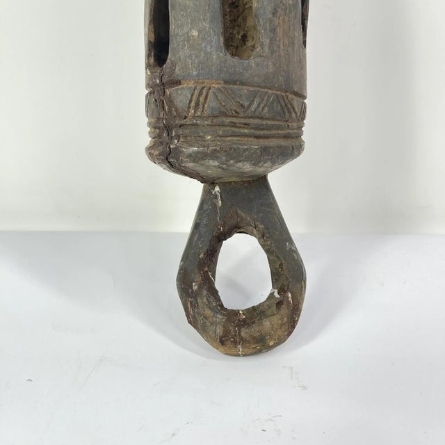 Early 20th Century Early 20th Century Baule Split Gong Côte d'Ivoire For Sale - Image 5 of 9