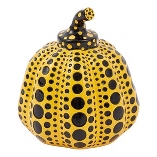 Mini Pumpkins in Resin from Yayoi Kusama, Set of 3 For Sale