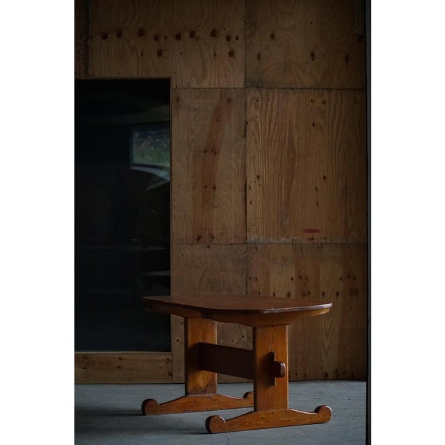 Swedish Oval Dining Table in Pine, 1930s For Sale - Image 3 of 18