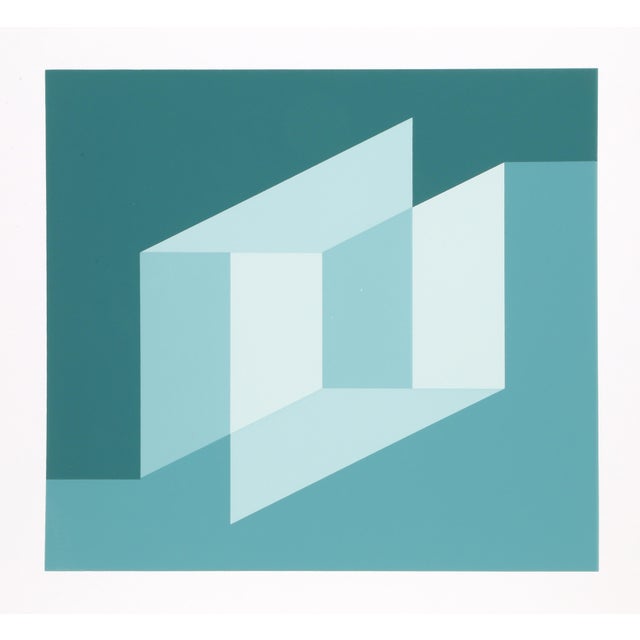 Artist: Josef Albers, German (1888 - 1976)<br>Title: Perceptual Ambiguity - P2, F25, I1<br>Portfolio: Formulation:...