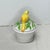 Italian Ceramic Bird Perched on a Basket For Sale - Image 4 of 6