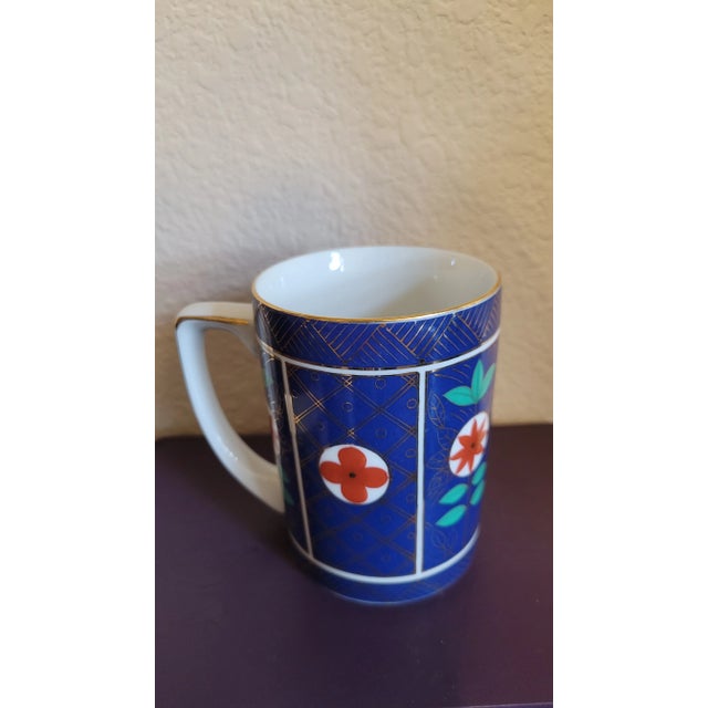 Vintage Neiman Marcus Imari Style Coffee or Tea Mug Set- 12 Pieces For Sale - Image 12 of 12
