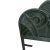 One Vintage Bamboo Twin Headboard New Dark Green Color For Sale In Naples, FL - Image 6 of 6