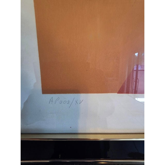 1970s Michel Pellus "Le Cliche" Fine Art Work Signed Collectible For Sale - Image 4 of 4