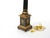 20th-Century Italian Neoclassical Style Black Gilt Painted Wood Torchiere Lamps For Sale - Image 11 of 12