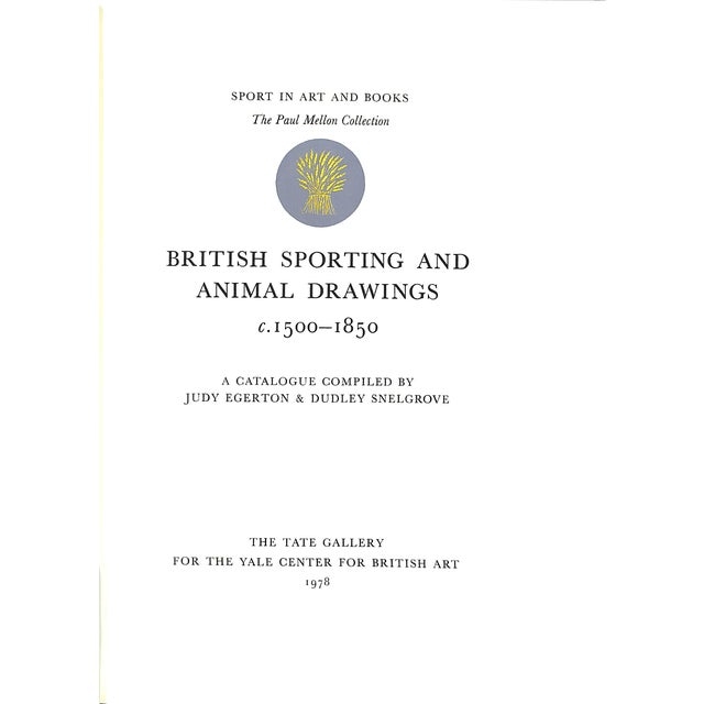 EGERTON, Judy and SNELGROVE, Dudley [126] pp. Tate Gallery for the Yale Center for British Art 1978 12" x 9 1/4" British...
