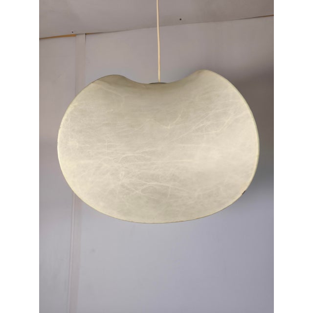 Biomorphic Cocoon Pendant Lamp By Goldkant Leuchten Germany Design: Friedel Wauer from the 1960s Model: ORSA Dimensions:...