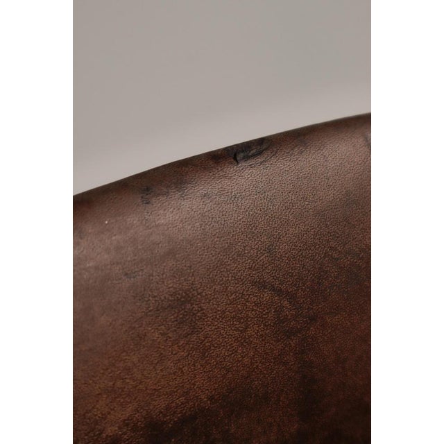 Model CH-34 Armchair in Teak & Black Leather from Hans J. Wegner, 1950s For Sale - Image 14 of 18