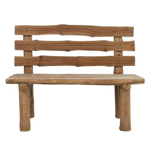 Magnificent wooden bench that will add a rustic and authentic touch to your interior or exterior. This bench, measuring 87...