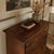 Tall chest of drawers crafted from beech wood in the 1970s. The piece features a slender vertical silhouette with seven...