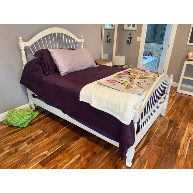 Ethan Allen French Country Full Bed Frame in Condition Chairish