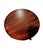 Transitional Vintage Round Mahogany Pedestal Table For Sale - Image 3 of 7