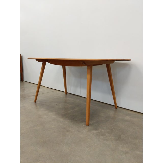 Ercol Vintage Ercol Plank Dining Table For Sale - Image 4 of 9