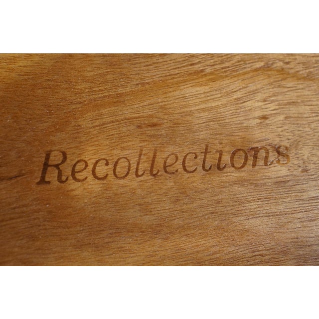 Lexington Furniture Recollections Collection Solid Oak Rustic Country French 24" Lingerie Chest 468-310 For Sale - Image 11 of 15