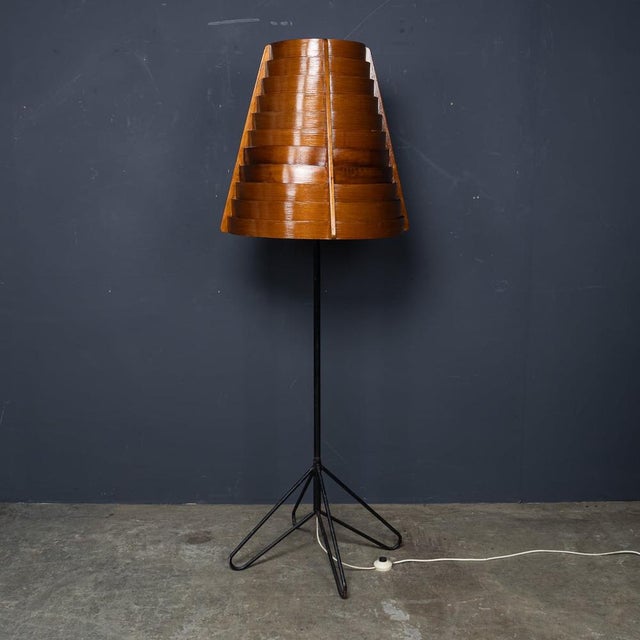 Swedish Floor Lamp by Hans-Agne Jakobsson for Hans-Agne Jakobsson AB Markaryd, 1950s For Sale - Image 11 of 13