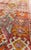 Mid 20th Century Tribal Turkish Runner With Colorful All-Over Diamond Design For Sale - Image 5 of 6