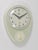 Glass Mid-Century Wall Clock & Timer in the style of Striped Max Bill from Junghans, Germany, 1960s For Sale - Image 7 of 17