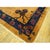 Textile 1920s Gold Floral Medallion Chinese Art Deco Carpet 9' X 11' 7" Knotted Wool Rug For Sale - Image 7 of 10