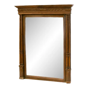 Late 19th Century Carved Overmantel Mirror