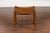 Brown English 1920s Walnut Egyptian Revival Thebes Stool with Faux Bamboo Legs For Sale - Image 8 of 11