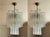 Classic Hallway Murano Chandeliers Tronchi in the style of Venini, Set of 2 For Sale - Image 9 of 9