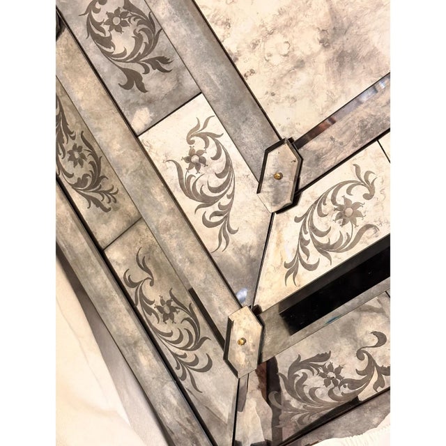 Venetian Mythological Hand-Carving Baccus Figures Mirror by Simoeng For Sale - Image 7 of 18