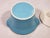 Turquoise Vintage Original Mid Century Modern Atomic Style Shawnee Pottery Casserole Dish & Lid For Sale - Image 8 of 9