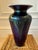 Lundberg Studios Vintage Lundberg Art Deco Style Art Glass Vase For Sale - Image 4 of 15