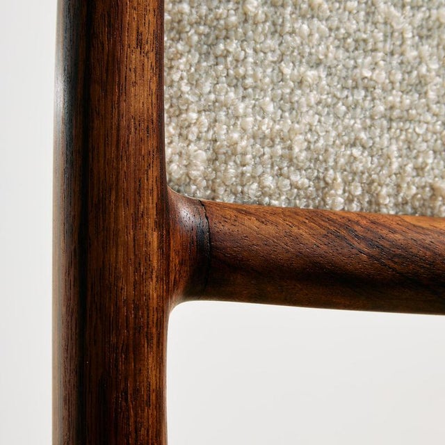 Rosewood Model 80 Dining Chairs by Niels O. Møller for J.L. Møllers Møbelfabrik, 1960s, Set of 2 For Sale - Image 10 of 14