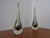 Italian Murano Teardrop Vases from Fornace Mian for Formia from the 1970s. Height 30.5 / 35.5 cm. Very good condition...