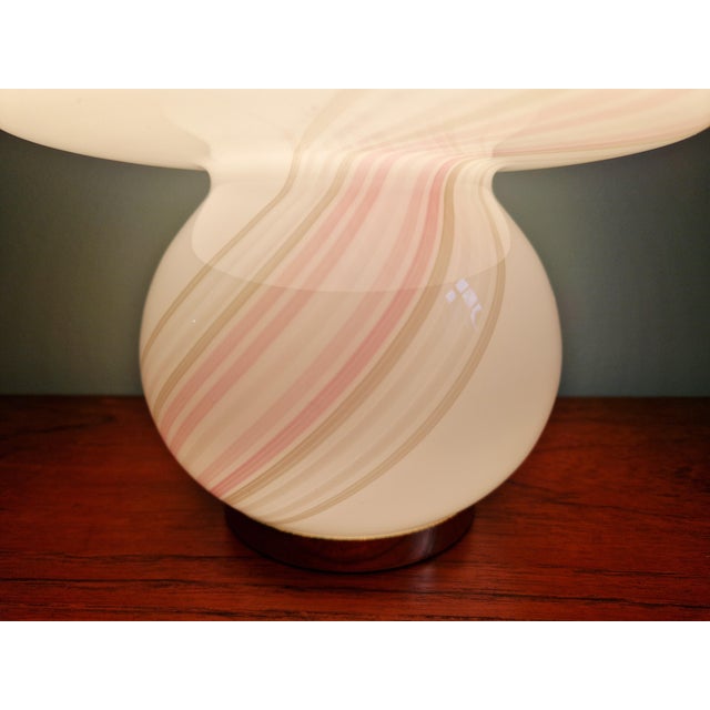 Mushroom Lamp in Murano Glass, 1970s For Sale - Image 7 of 15