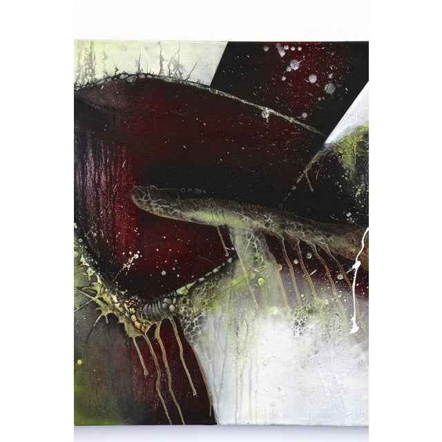 Not Yet Made - Made To Order MS, Crawfish vs. Turtle, Acrylic on Canvas, 2021 For Sale - Image 5 of 15