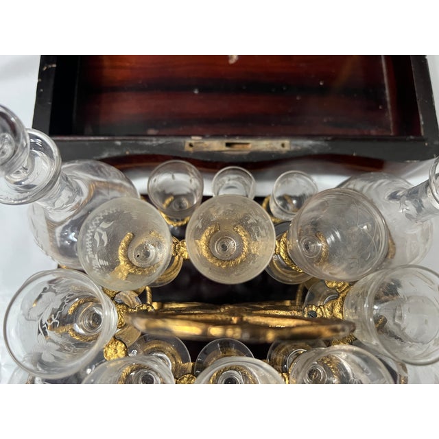 Amtique Boulle Liqueur Cabinet, 1800s For Sale - Image 5 of 17