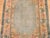 Antique Art Deco Chinese Area Rug, Wool on Cotton, Floral Design, Oval 3' x 5' For Sale - Image 4 of 9