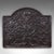 This is a heavy antique public house fire back. An English, cast iron hearth reflector, dating to the Georgian period,...