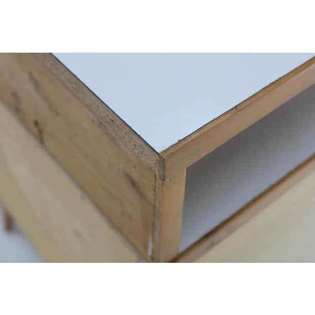 Nightstands in Ash, Italy, 1960s, Set of 2 For Sale - Image 11 of 12