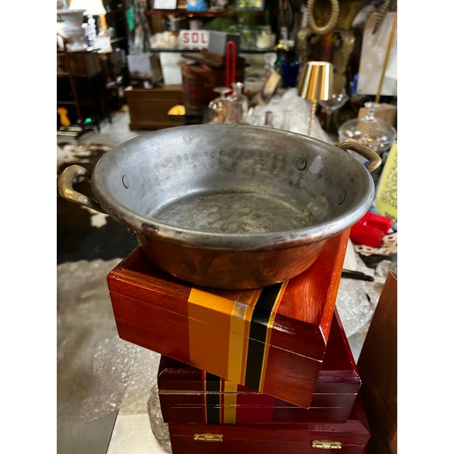 1970s The Farmhouse Kitchen Copper Pot For Sale In Atlanta - Image 6 of 8
