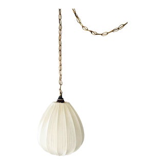 White Pendant Hanging Lamp For Sale
