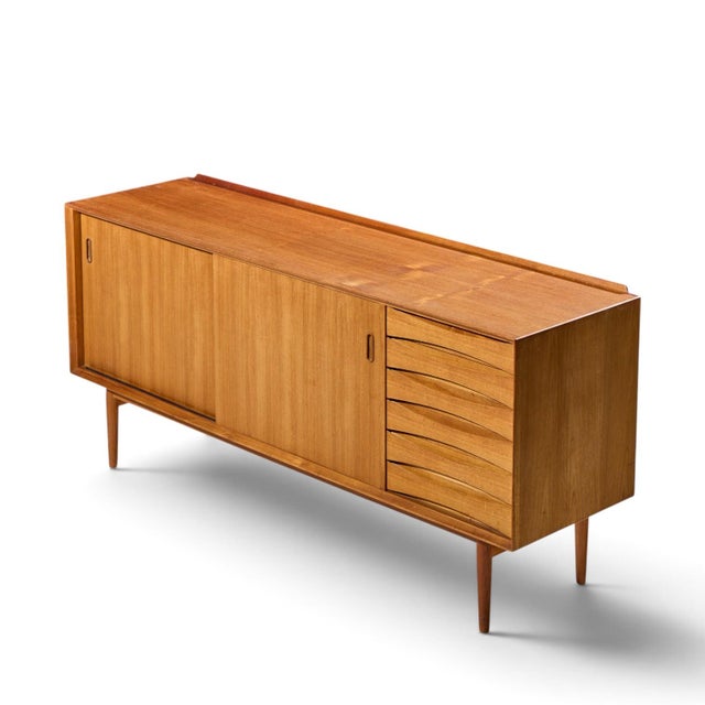 Arne Vodder for Sibast Pd29 Mid Century Danish Teak Credenza For Sale - Image 10 of 11