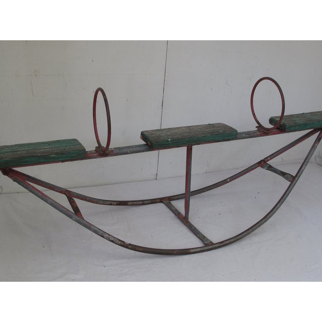 Vintage Industrial Teeter Totter Chairish