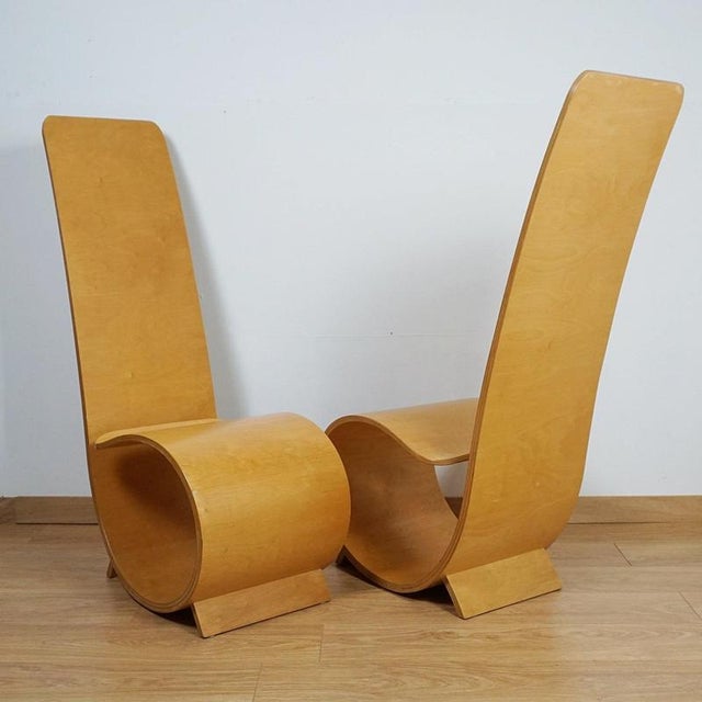 Bentwood Chairs by the Villiers Brothers, 1990s, Set of 2 For Sale - Image 4 of 8