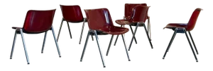Modus Chairs by Osvaldo Borsani for Tecno, 1980s, Set of 6