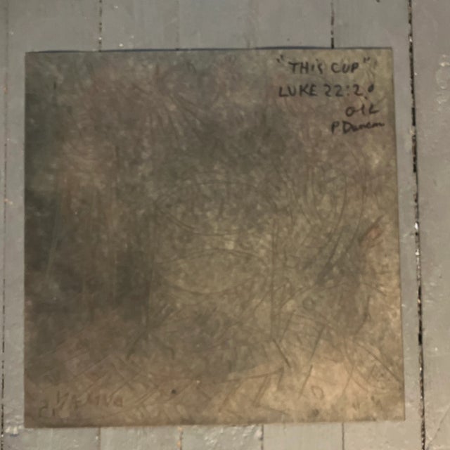 Original Contemporary Peter Duncan Abstract Painting/Drawing “This Cup” Signed For Sale - Image 4 of 5