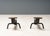 Donald Deskey Mid 20th Century Donald Deskey Style Andirons - a Pair For Sale - Image 4 of 7