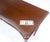 Late 20th Century Council Flame Mahogany Two Drawers Console Table Server MINT For Sale - Image 5 of 17